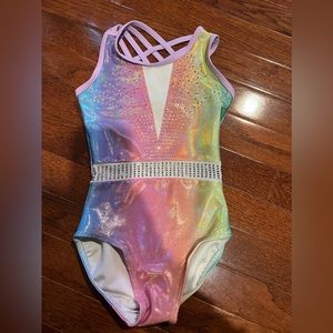 Higo size child intermediate gymnastics leotard